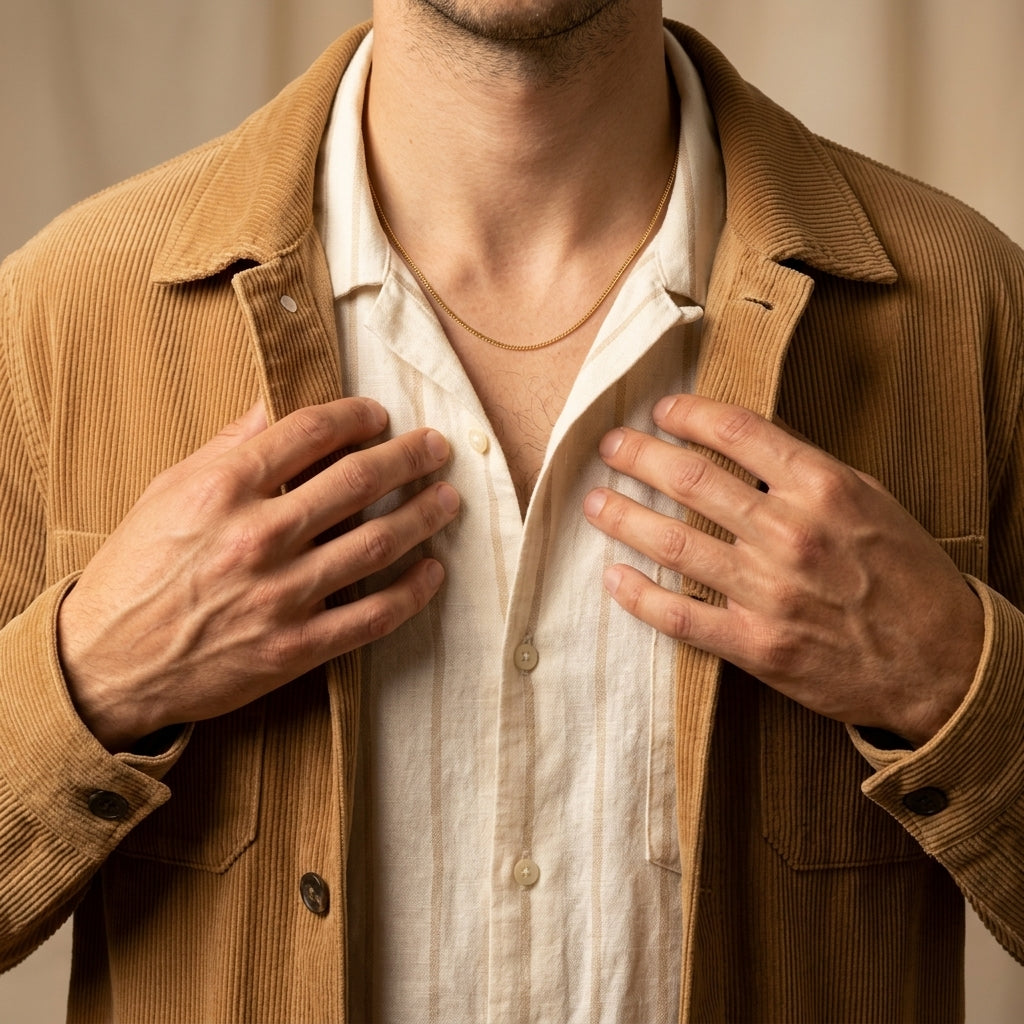 Men's Fine Chain Necklace