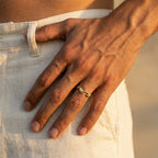 Men's Hands Cuff Ring