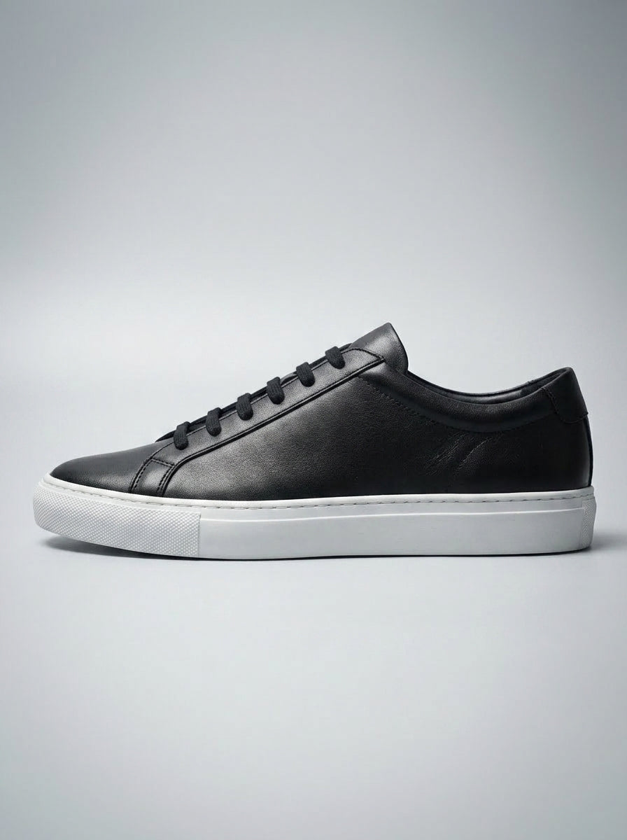 Men's Low Top Lace-Up Court Trainers