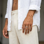Men's Moon Phase Ring