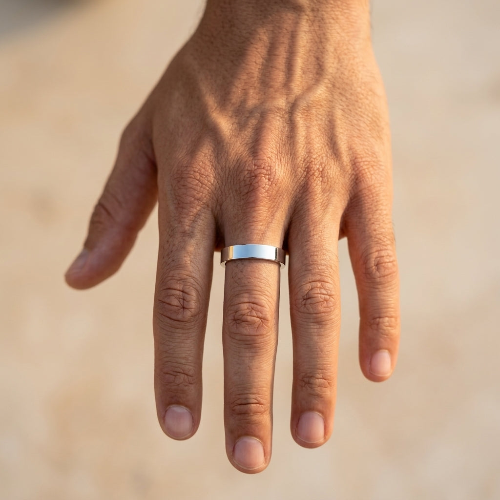 Men's Polished Band Ring