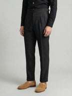Men's Smart Pleated Tailored Trousers