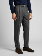 Men's Smart Tapered Tailored Trousers