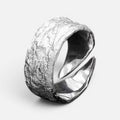 Men's Textured Wrap Ring