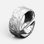 Men's Textured Wrap Ring