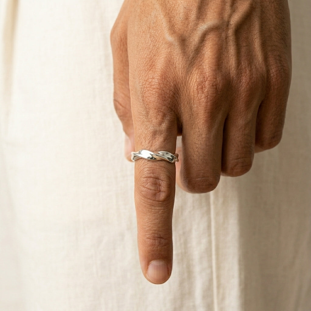 Men's Twisted Ring