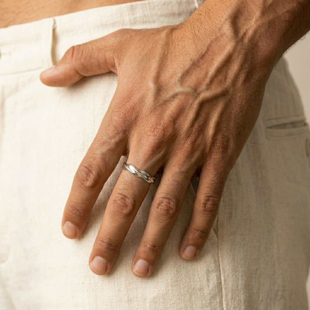 Men's Twisted Ring