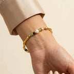 Women's Beaded Bar Bracelet