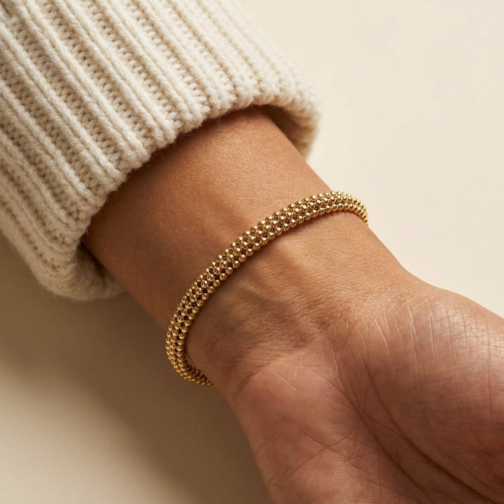 Women's Beaded Chain Bracelet