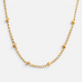 Women's Beaded Chain Choker