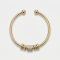 Women's Beaded Crystal Cuff Bangle