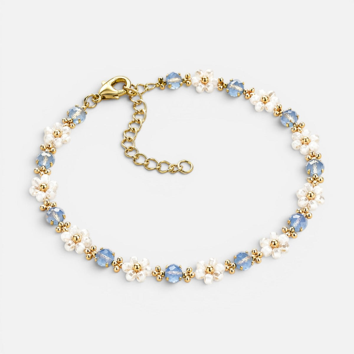 Women's Daisy Beaded Bracelet