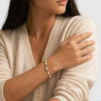 Women's Daisy Beaded Bracelet