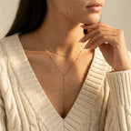 Women's Beaded Lariat Necklace