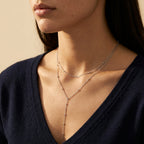 Women's Beaded Lariat Necklace