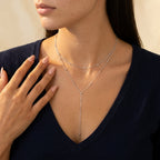 Women's Beaded Lariat Necklace