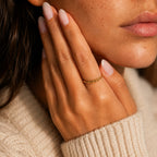 Women's Beaded Stacking Ring