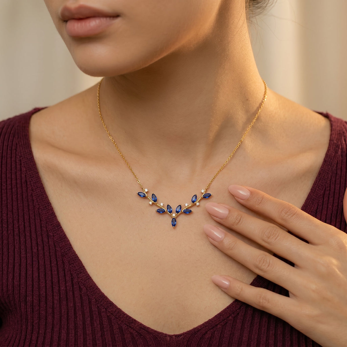 womens-blue-crystal-laurel-pendant-necklace-3.jpeg