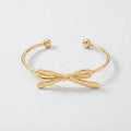 Women's Bow Open Cuff Bangle