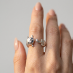 Women's Cat Wrap Ring