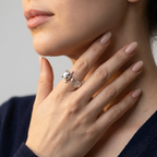 Women's Cat Wrap Ring