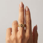 Women's Chain Link Ring