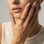 Women's Chain Link Ring
