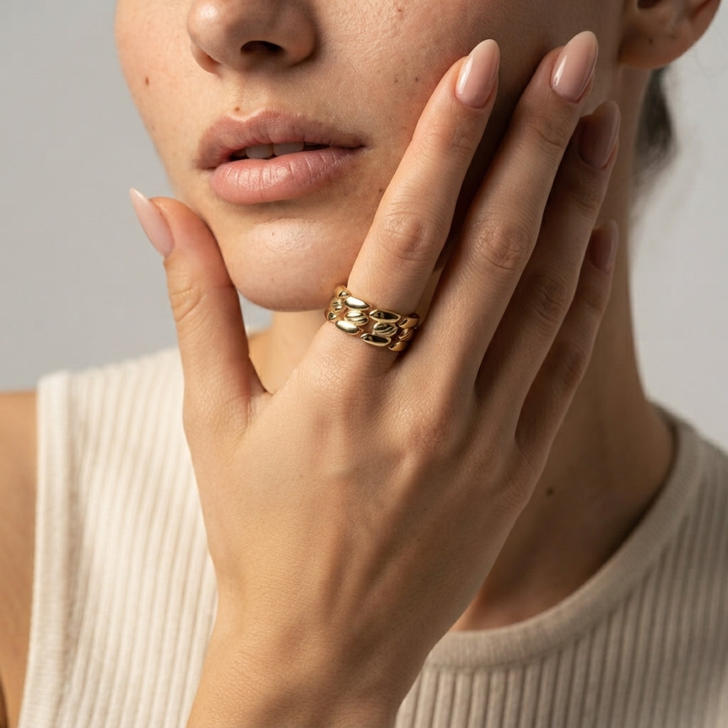 Women's Chain Link Ring