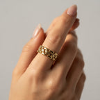 Women's Chain Link Ring