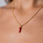 Women's Chilli Pendant Necklace