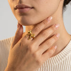 Women's Chunky Bow Ring