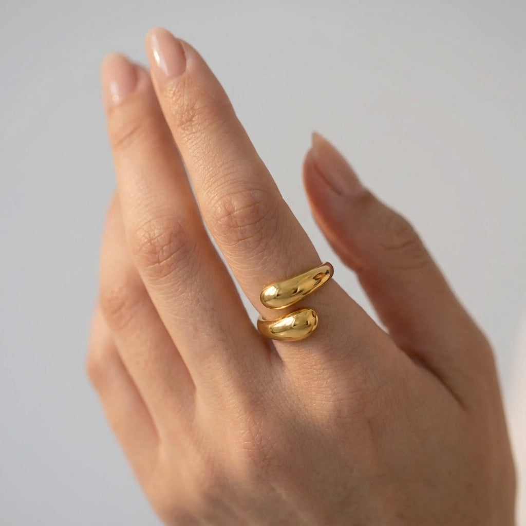 Women's Chunky Dome Ring