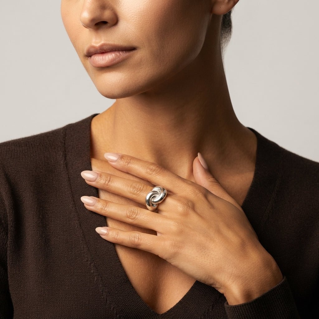 Women's Chunky Knot Ring