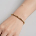Women's Chunky Rope Chain Bracelet