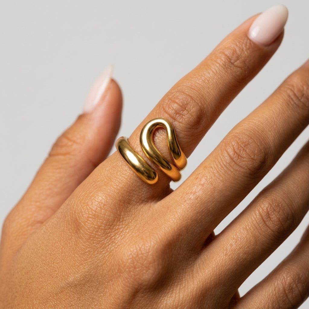 Women's Chunky Wrap Ring