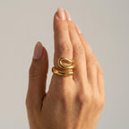 Women's Chunky Wrap Ring