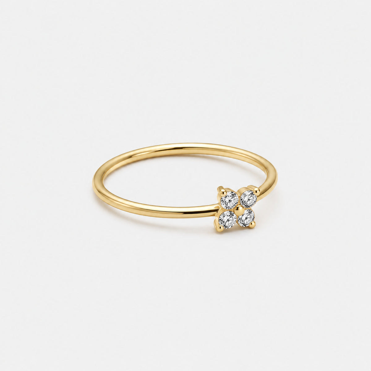 Women's Crystal Cluster Ring