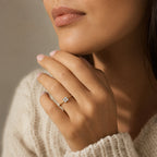 Women's Crystal Cluster Ring