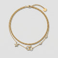 Women's Crystal Layered Necklace