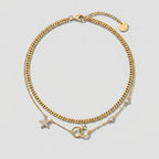 Women's Crystal Layered Necklace