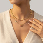 Women's Crystal Layered Necklace