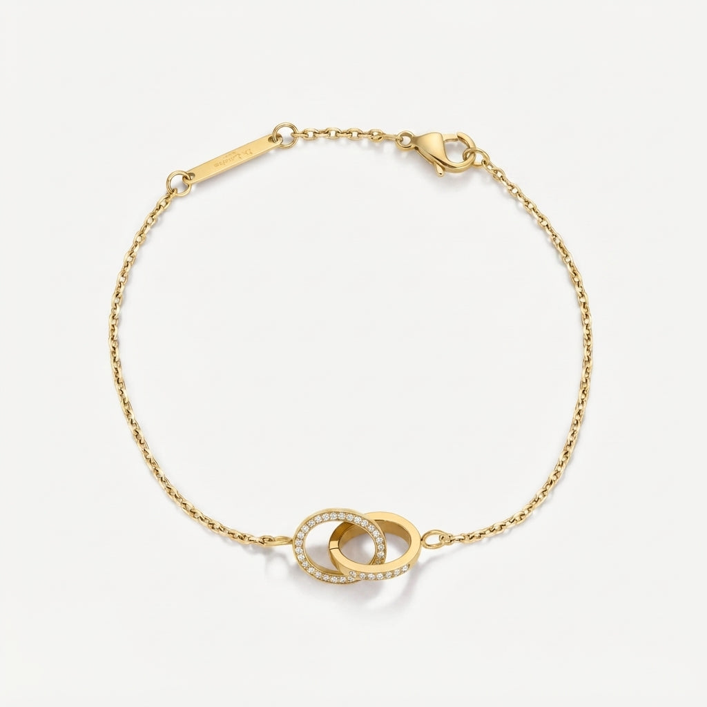 Women's Crystal Link Bracelet