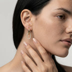 Women's Crystal Link Earrings