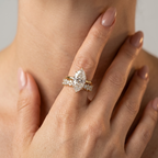 Women's Crystal Ring Set