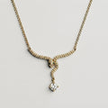 Women's Crystal Snake Necklace