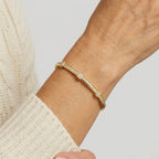 Women's Crystal Station Bangle