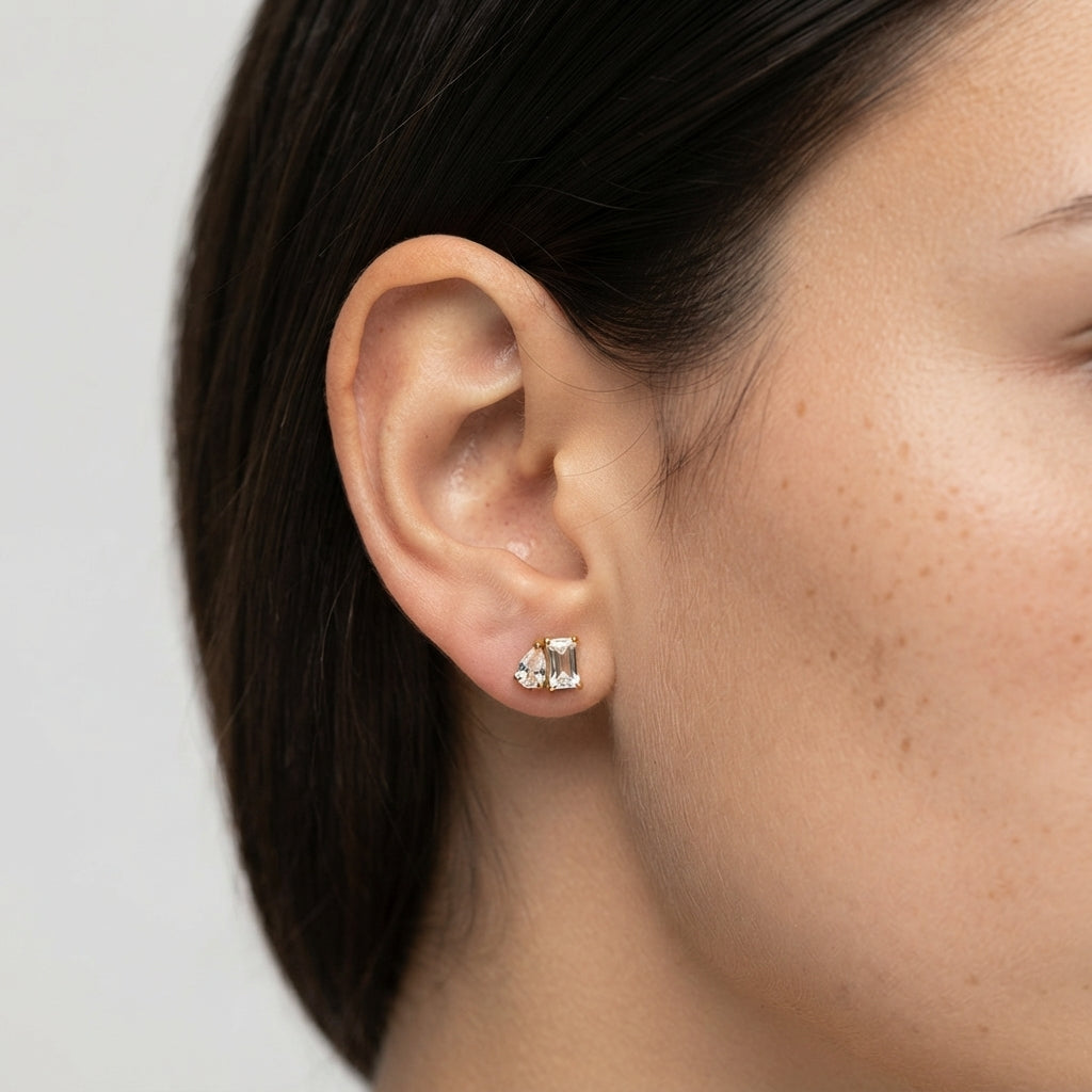 Women's Crystal Stud Earrings