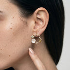 Women's Enamel Drop Earrings