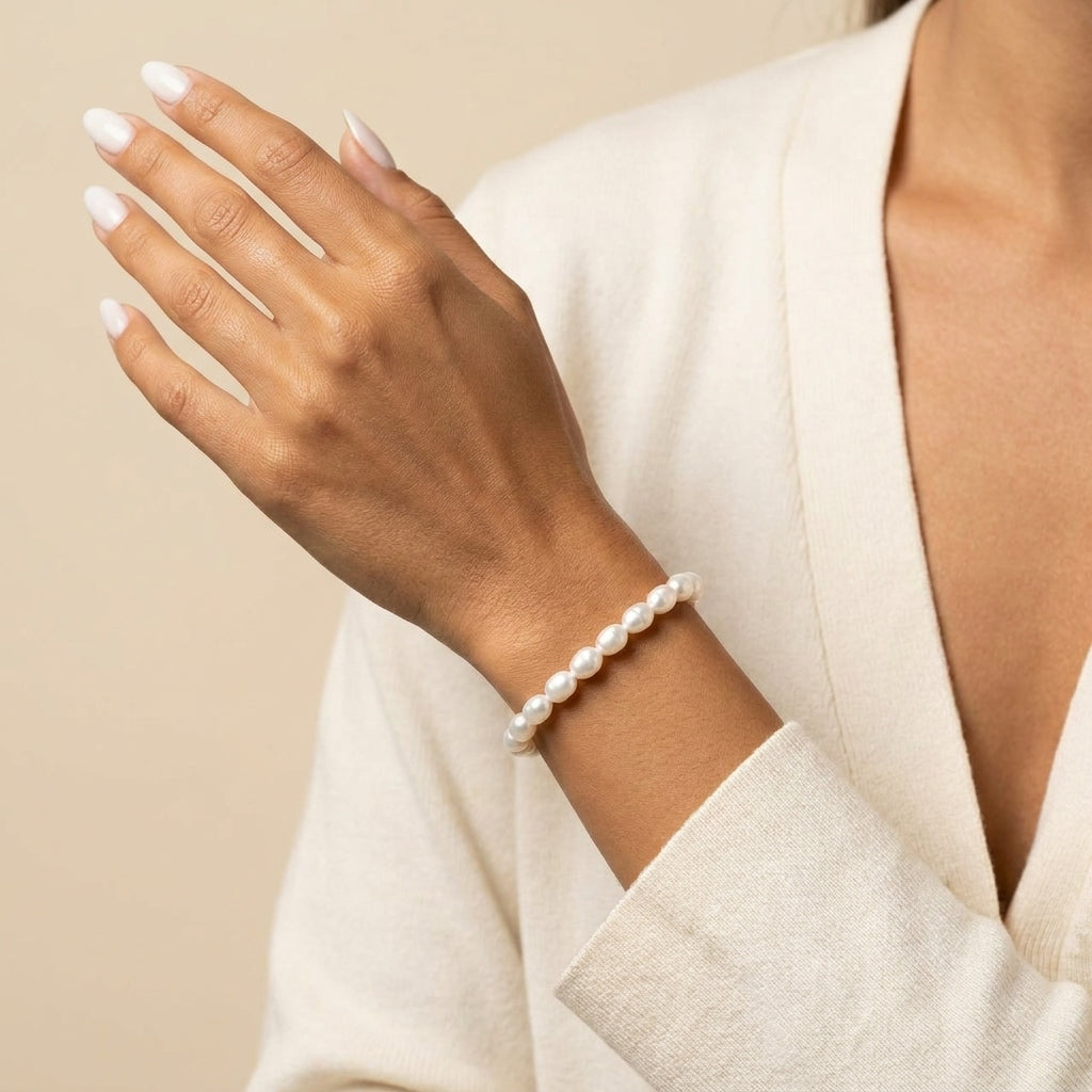 Women's Faux Pearl Bracelet