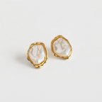 Women's Faux Pearl Stud Earrings